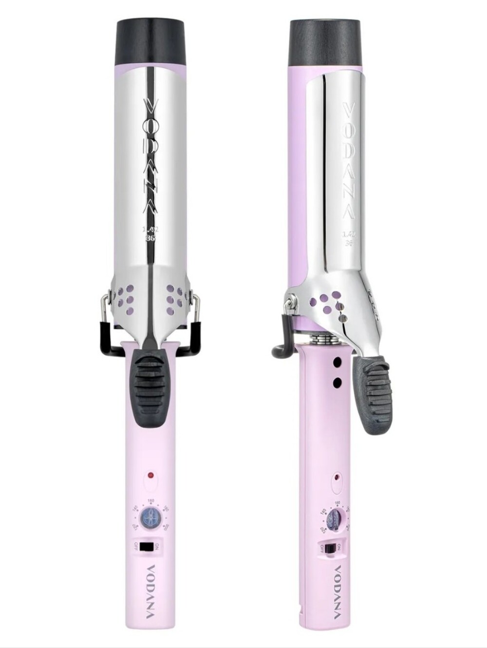 VODANA Professional GlamWave Ceramic Curling Iron - Lavendar